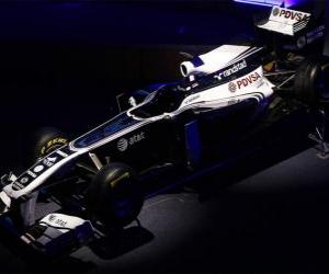 пазл Williams FW33 - 2011 -
